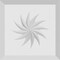 Ekena Millwork Standard Sedgwick Spiral Rosette With Beveled Edge, 3"W x 3"H x 1"P ROSP030X030X100SDG13 - alternate 2